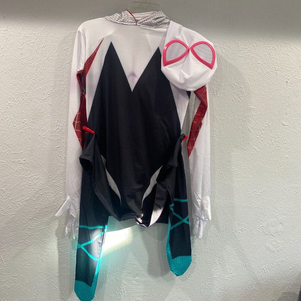 Marvel Gwen Stacy Spiderman Costume, women's size M, NWOT, with mask. - Picture 4 of 10